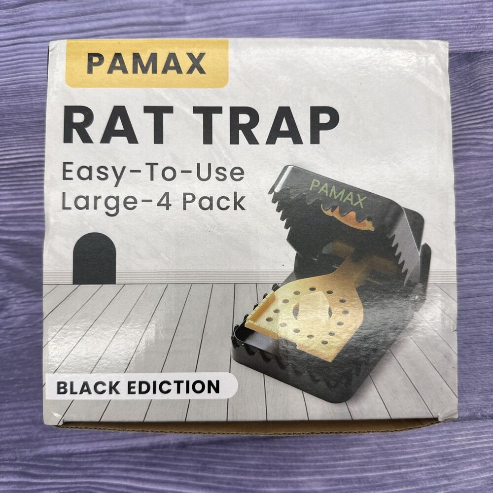 4 Pamax Mouse Trap Humane Powerful Mouse Traps Reusable Indoor Quick Kill Mice